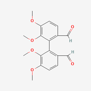 5,5',6,6'-Tetramethoxy[1,1'-biphenyl]-2,2'-dicarbaldehyde