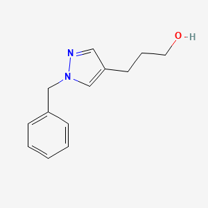 3-(1-benzyl-1H-pyrazol-4-yl)propan-1-ol