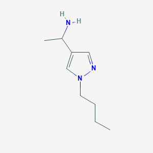 1-(1-butyl-1H-pyrazol-4-yl)ethan-1-amine