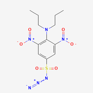 4-(Dipropylamino)-3,5-dinitrobenzene-1-sulfonyl azide