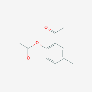 2-Acetyl-4-methylphenyl acetate