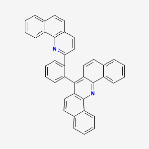 Dibenz(c,h)acridine, 7-(2-benzo(h)quinolin-2-ylphenyl)-