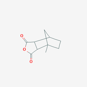 molecular formula C10H12O3 B14679917 4-Methylhexahydro-4,7-methano-2-benzofuran-1,3-dione CAS No. 34301-65-0