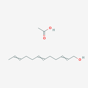 Acetic acid;dodeca-2,6,10-trien-1-ol