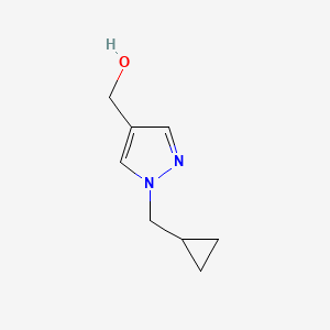 [1-(cyclopropylmethyl)-1H-pyrazol-4-yl]methanol