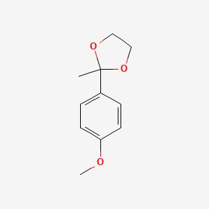 1,3-Dioxolane, 2-(4-methoxyphenyl)-2-methyl-