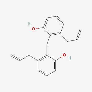 2,2'-Methylenebis[3-(prop-2-en-1-yl)phenol]