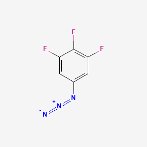 molecular formula C6H2F3N3 B1468016 5-Azido-1,2,3-trifluorobenzene CAS No. 1342016-86-7