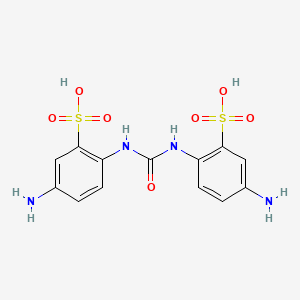 Benzenesulfonic acid, 2,2'-(carbonyldiimino)bis[5-amino-