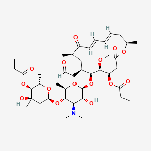 molecular formula C41H65NO15 B14680221 Midecamycin A3 CAS No. 36025-69-1