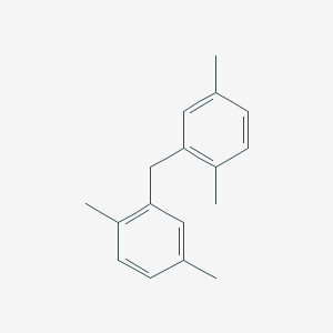 2-[(2,5-Dimethylphenyl)methyl]-1,4-dimethylbenzene