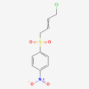 1-(4-Chlorobut-2-ene-1-sulfonyl)-4-nitrobenzene