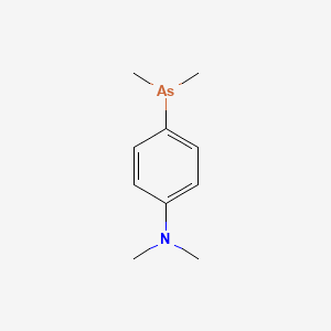 4-(Dimethylarsanyl)-N,N-dimethylaniline