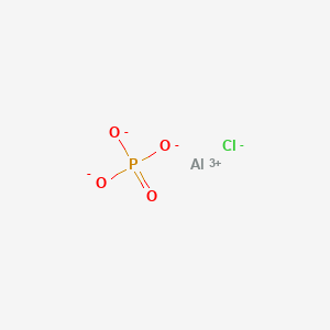 molecular formula AlClO4P- B14680440 Einecs 254-459-9 CAS No. 39455-35-1