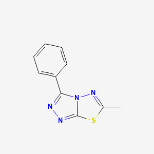 6-Methyl-3-phenyl-[1,2,4]triazolo[3,4-b][1,3,4]thiadiazole