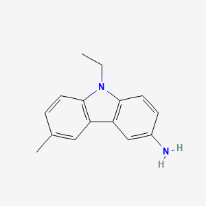 3-Amino-9-ethyl-6-methylcarbazole