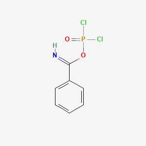 Imino(phenyl)methyl phosphorodichloridate