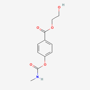 2-Hydroxyethyl 4-[(methylcarbamoyl)oxy]benzoate