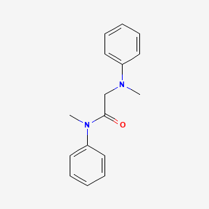 N,N~2~-Dimethyl-N,N~2~-diphenylglycinamide