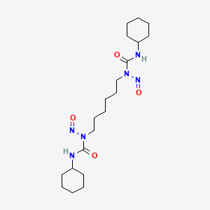 Urea, 1,1'-hexamethylenebis(3-cyclohexyl-1-nitroso-