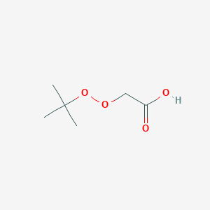 (tert-Butylperoxy)acetic acid