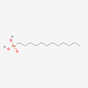 molecular formula C12H27AsO3 B14680727 Dodecylarsonic acid CAS No. 36333-47-8