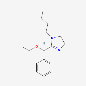 1-Butyl-2-(alpha-ethoxybenzyl)-2-imidazoline