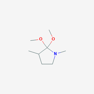 2,2-Dimethoxy-1,3-dimethylpyrrolidine