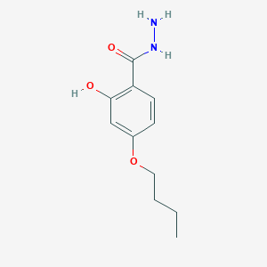 Benzoic acid, 4-butoxy-2-hydroxy-, hydrazide