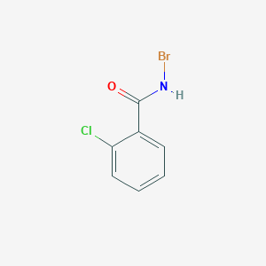 molecular formula C7H5BrClNO B14680810 N-Bromo-2-chlorobenzamide CAS No. 33348-81-1