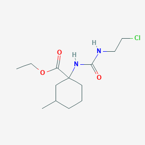 Ethyl 1-{[(2-chloroethyl)carbamoyl]amino}-3-methylcyclohexanecarboxylate