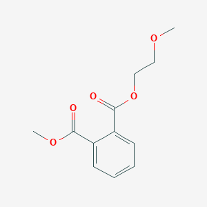 molecular formula C12H14O5 B14680960 2-Methoxyethyl methyl benzene-1,2-dicarboxylate CAS No. 36339-61-4