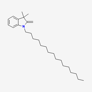 1H-Indole, 1-hexadecyl-2,3-dihydro-3,3-dimethyl-2-methylene-