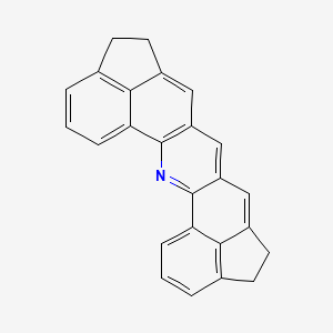 3-azaheptacyclo[16.6.1.15,9.02,16.04,14.021,25.012,26]hexacosa-1(24),2,4(14),5,7,9(26),12,15,17,21(25),22-undecaene