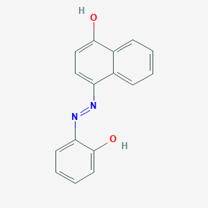 4-[2-(2-Hydroxyphenyl)hydrazinylidene]naphthalen-1(4H)-one