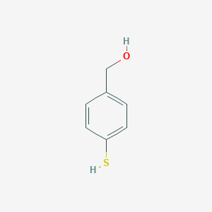 molecular formula C7H8OS B014681 4-Mercaptobenzyl alcohol CAS No. 53339-53-0
