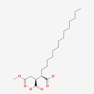 (2S,3S)-2-(2-methoxy-2-oxoethyl)-3-tetradecylbutanedioate