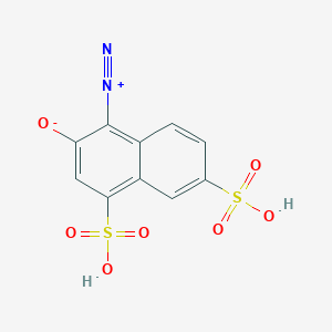 1-Diazonio-4,6-disulfonaphthalen-2-olate