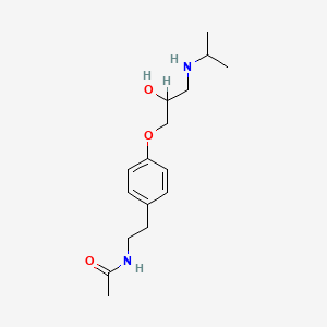 N-(2-(4-(2-Hydroxy-3-((1-methylethyl)amino)propoxy)phenyl)ethyl)acetamide