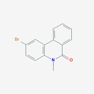 2-Bromo-5-methylphenanthridin-6(5h)-one