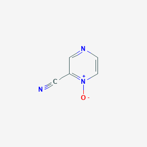 1-Oxo-1lambda~5~-pyrazine-2-carbonitrile