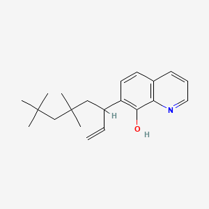 7-(3,3,5,5-Tetramethyl-1-vinylhexyl)quinolin-8-ol