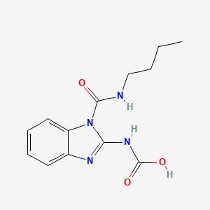 Carbamic acid, [1-[(butylamino)carbonyl]-1H-benzimidazol-2-yl]-