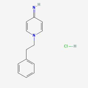 Pyridine, 1,4-dihydro-4-imino-1-phenethyl-, monohydrochloride