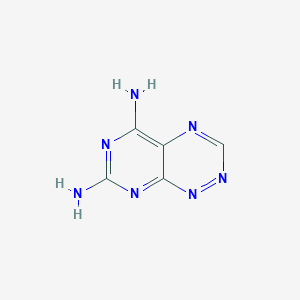 Pyrimido[5,4-e][1,2,4]triazine-5,7-diamine