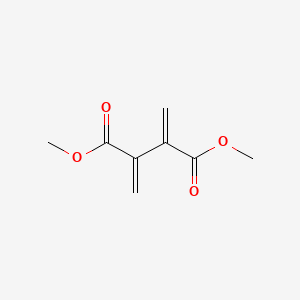 molecular formula C8H10O4 B14681529 Dimethyl 2,3-dimethylenesuccinate CAS No. 38818-30-3