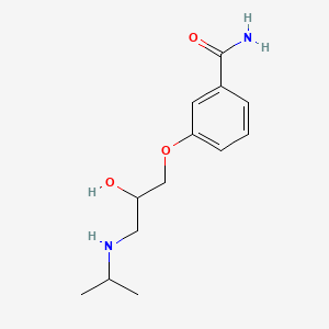 Benzamide, m-(2-hydroxy-3-(isopropylamino)propoxy)-