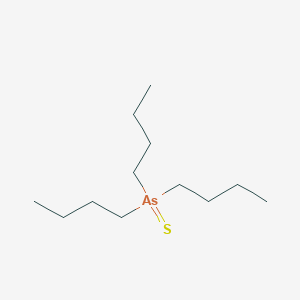 molecular formula C12H27AsS B14681683 Tributyl(sulfanylidene)-lambda~5~-arsane CAS No. 36198-57-9