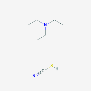 N,N-diethylethanamine; thiocyanic acid