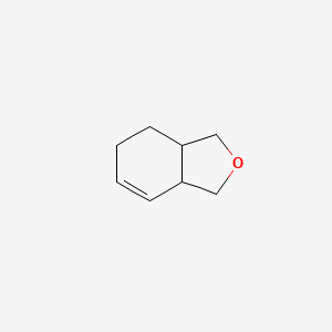 1,3,3a,4,5,7a-Hexahydro-2-benzofuran